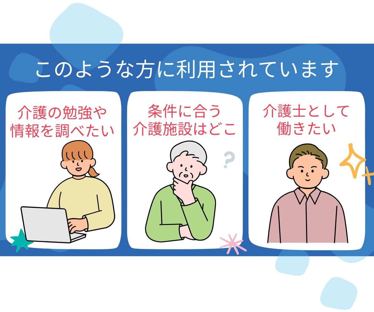 カイゴアイを利用する人達