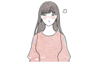 アンガーマネージメントを習う女性