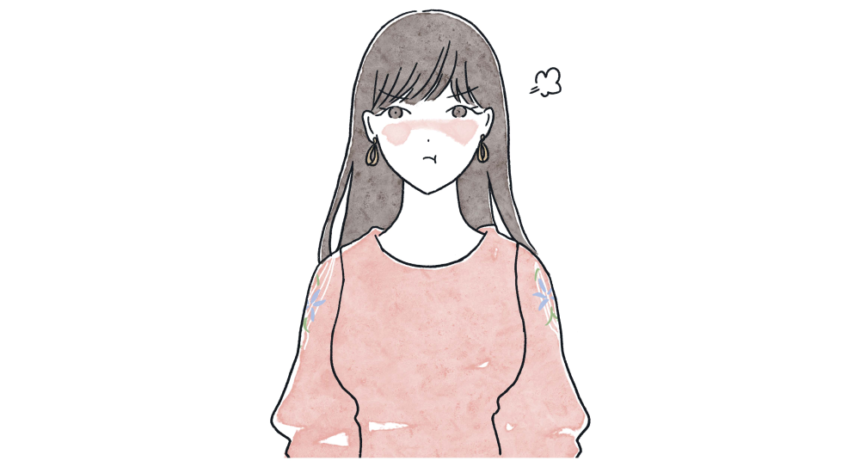 アンガーマネージメントを習う女性